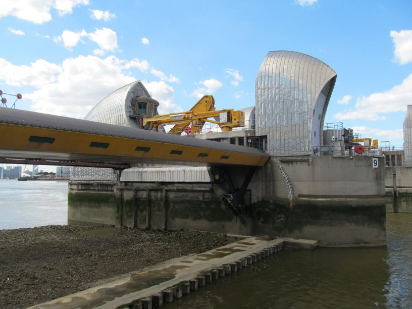 Thames Barrier Test Day Closure May Be Cancelled Murky Depths   Thames Barrier 4 816x612 