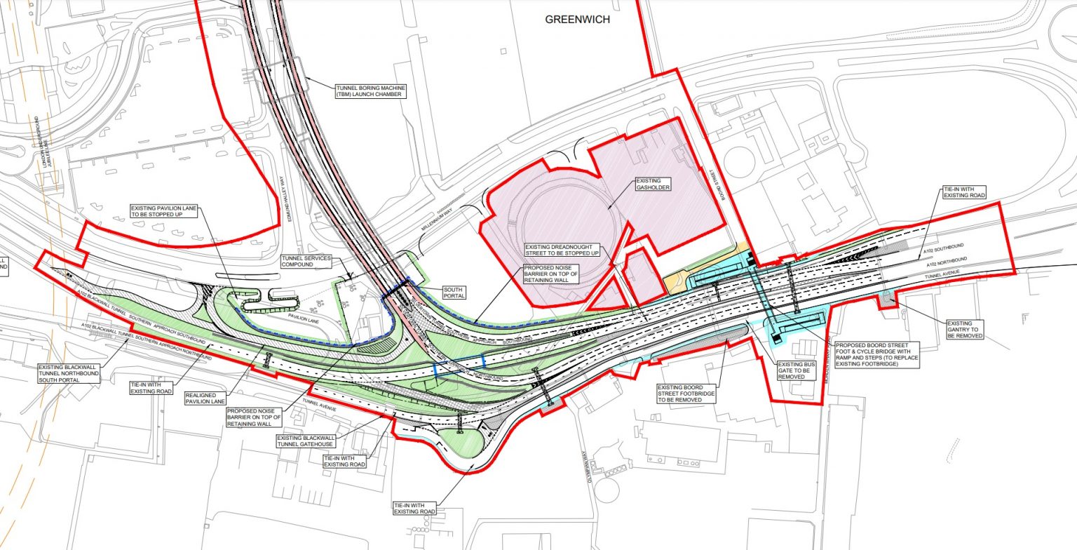 Plans in for Greenwich portal of Silvertown Tunnel - Murky Depths