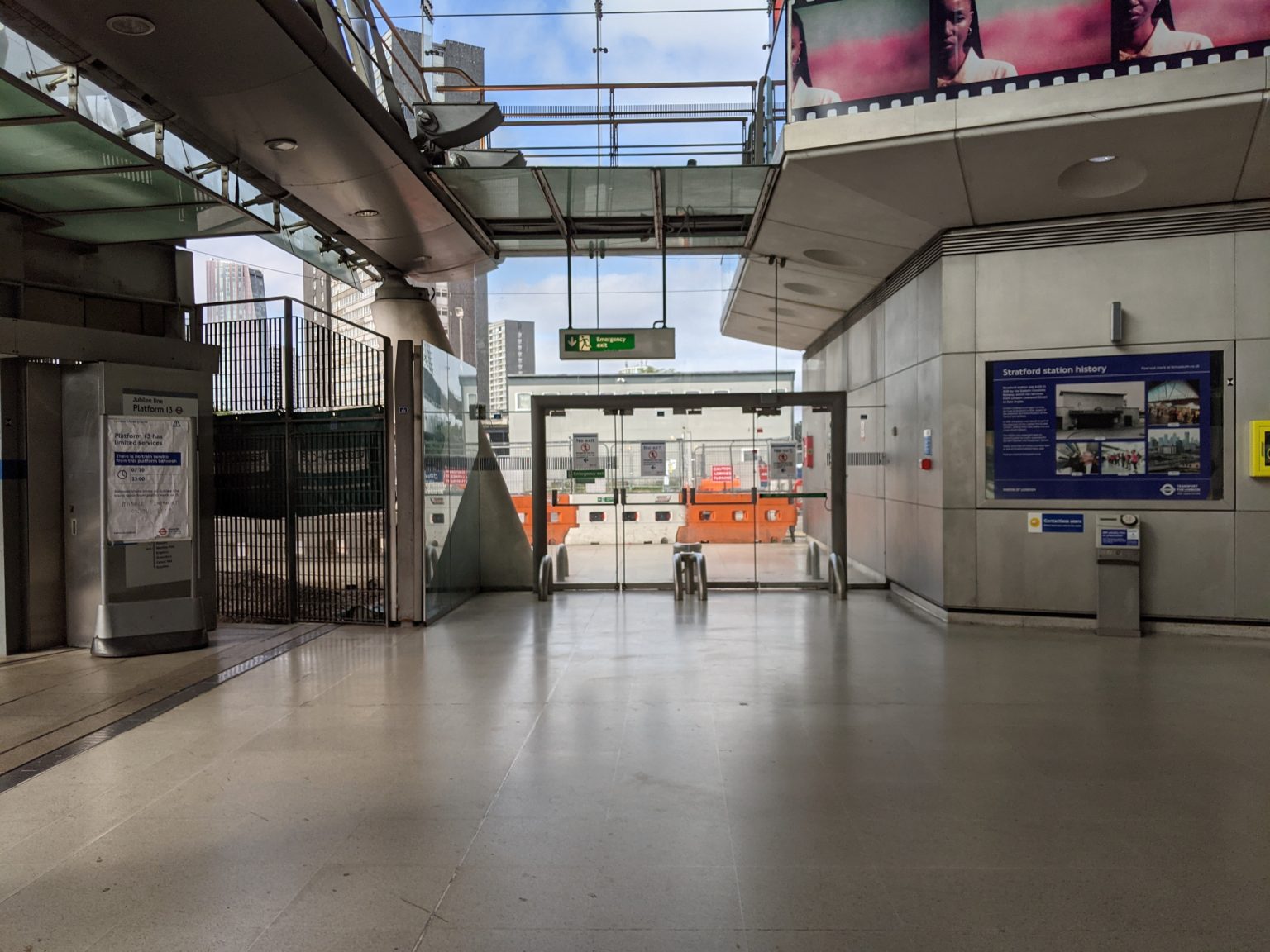 Stratford station new entrance to open within a month say Transport for ...