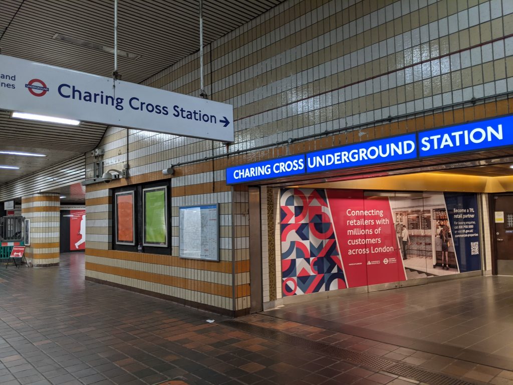 Take a tour of closed Jubilee line platforms at Charing Cross - Murky ...